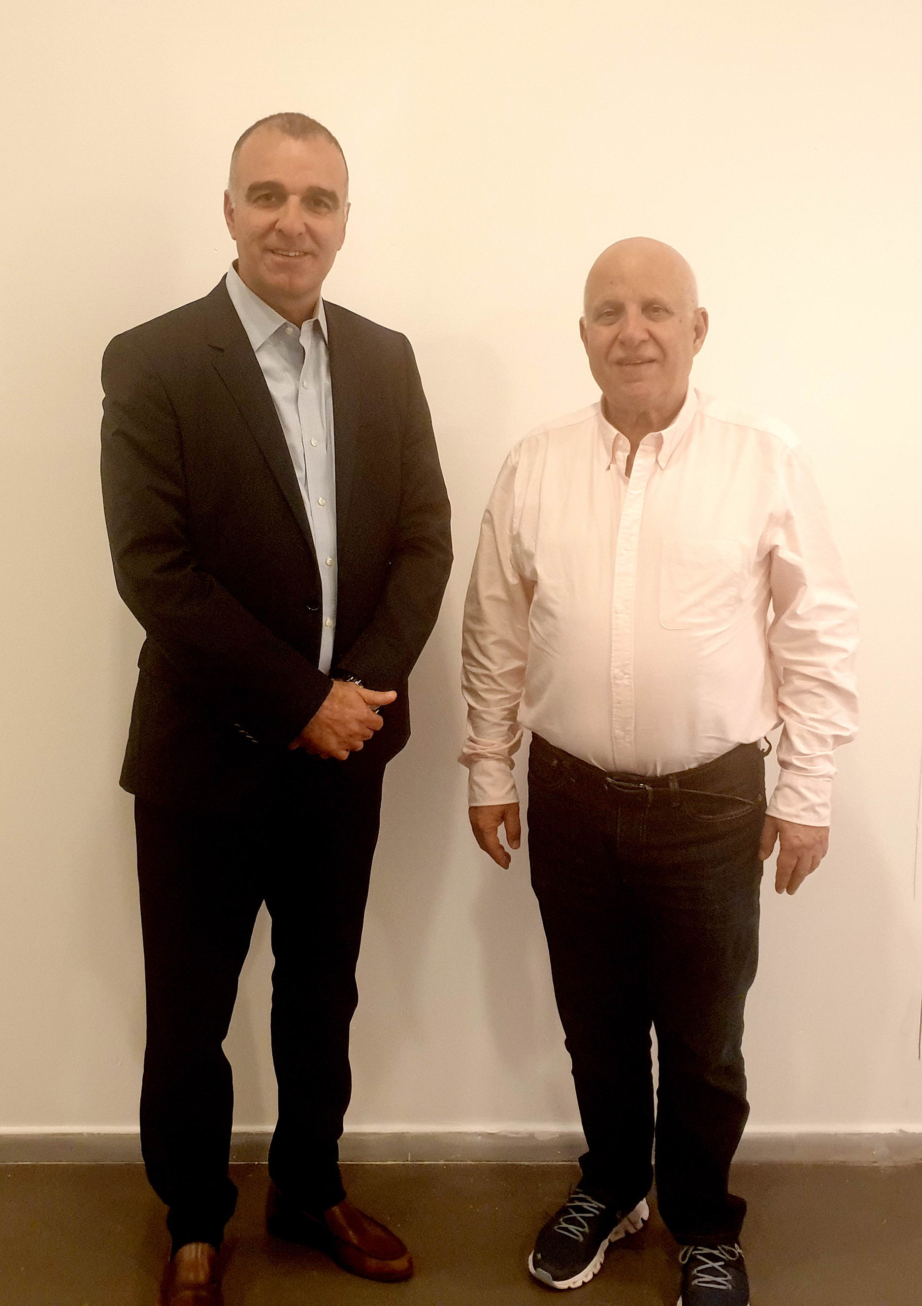 אביגדור יצחקי וארז כלפון צילום יחצ