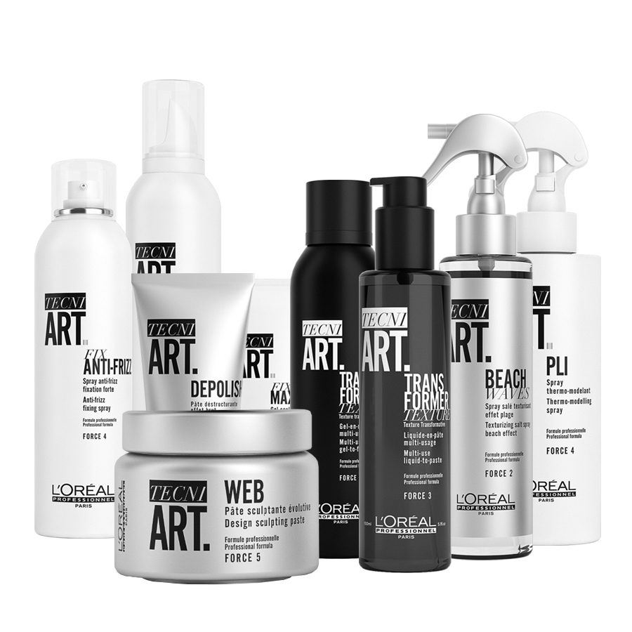 לוריאל פרופסיונל סדרת הטיפוח לשיער טכני ארט צילום חול