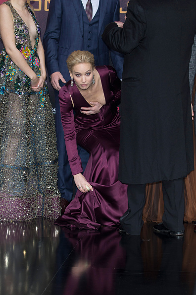 <> the world premiere of the film 'The Hunger Games: Mockingjay - Part 2' at CineStar on November 4, 2015 in Berlin, Germany.