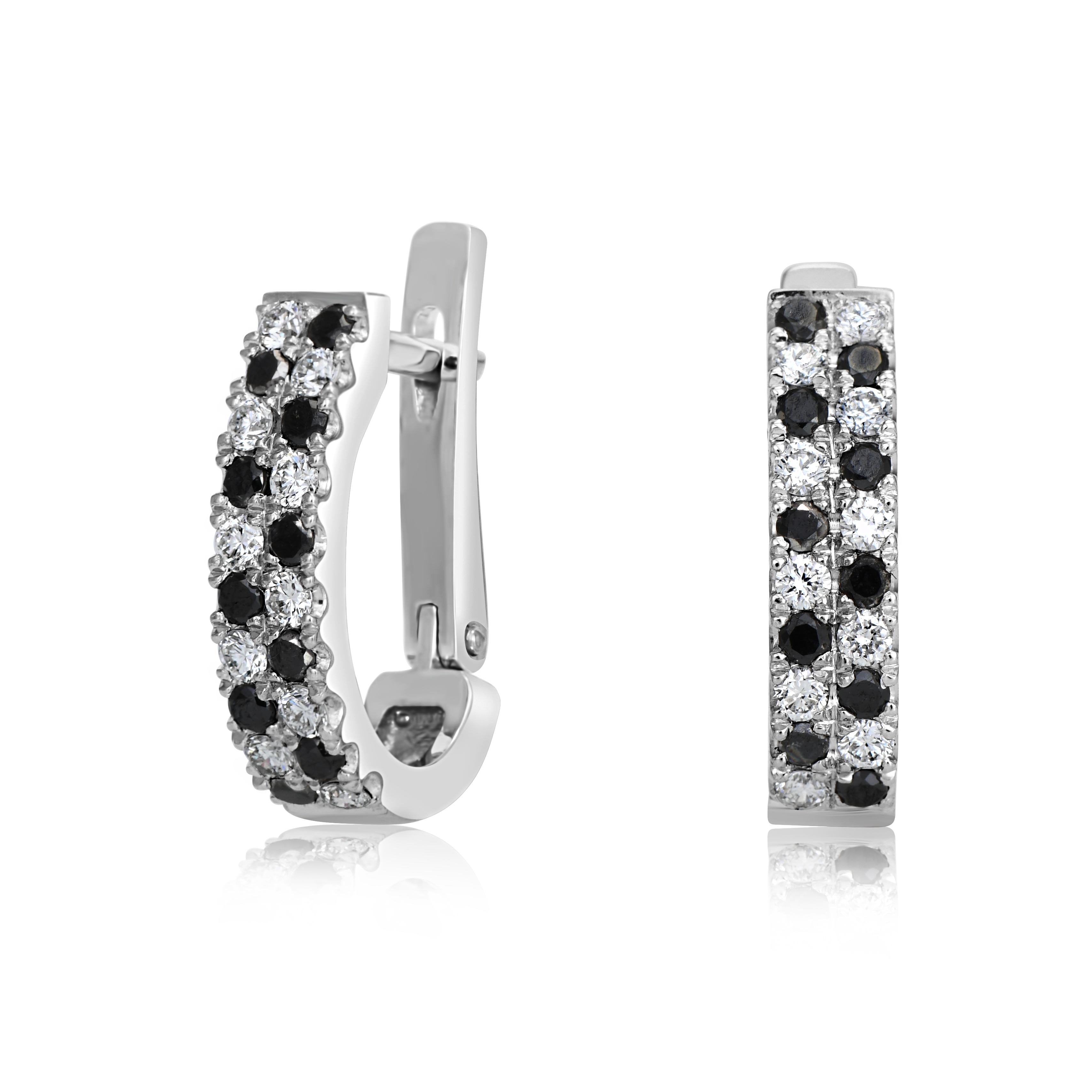 Серьги «Шахматы»