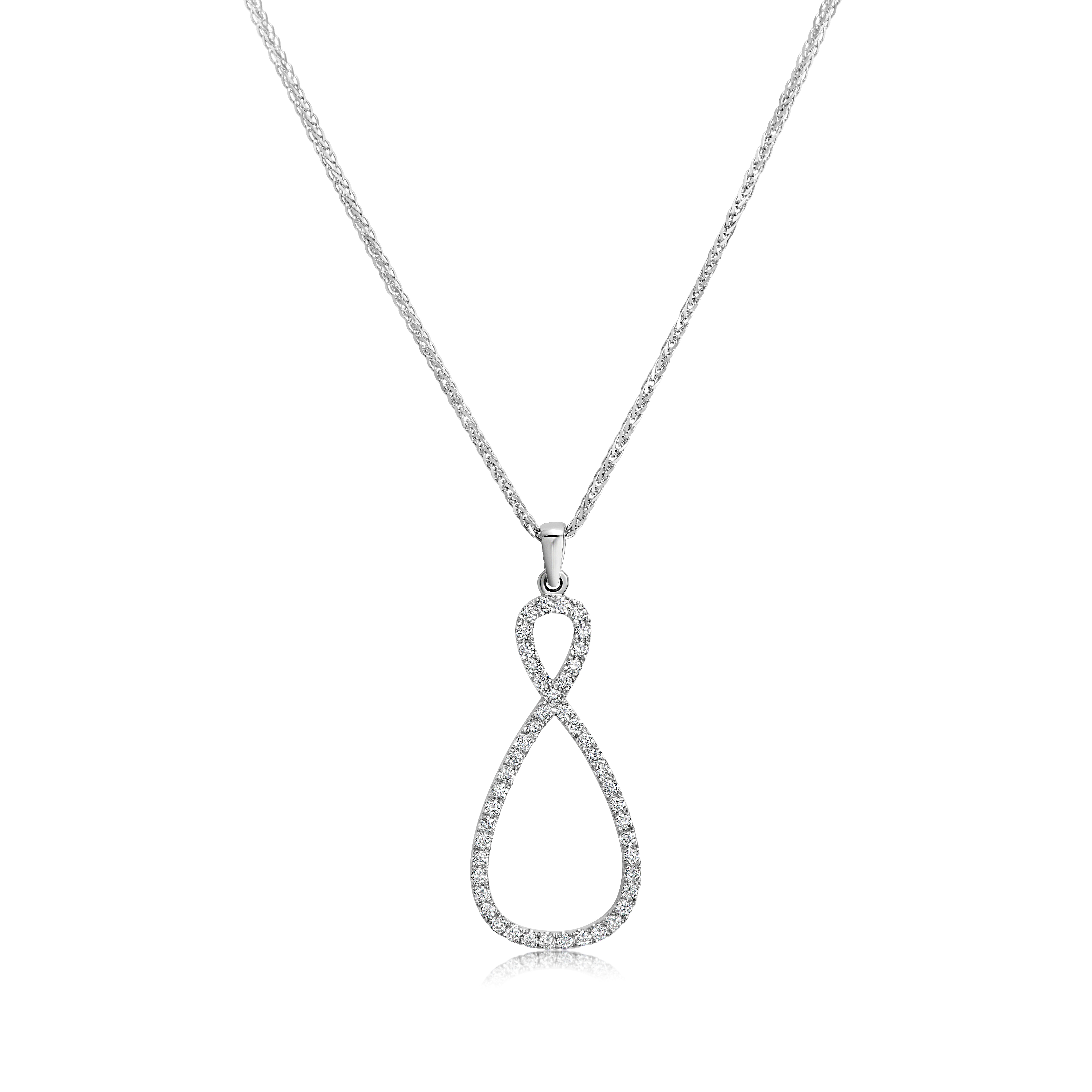 Кулон «Перевернутая бесконечность»