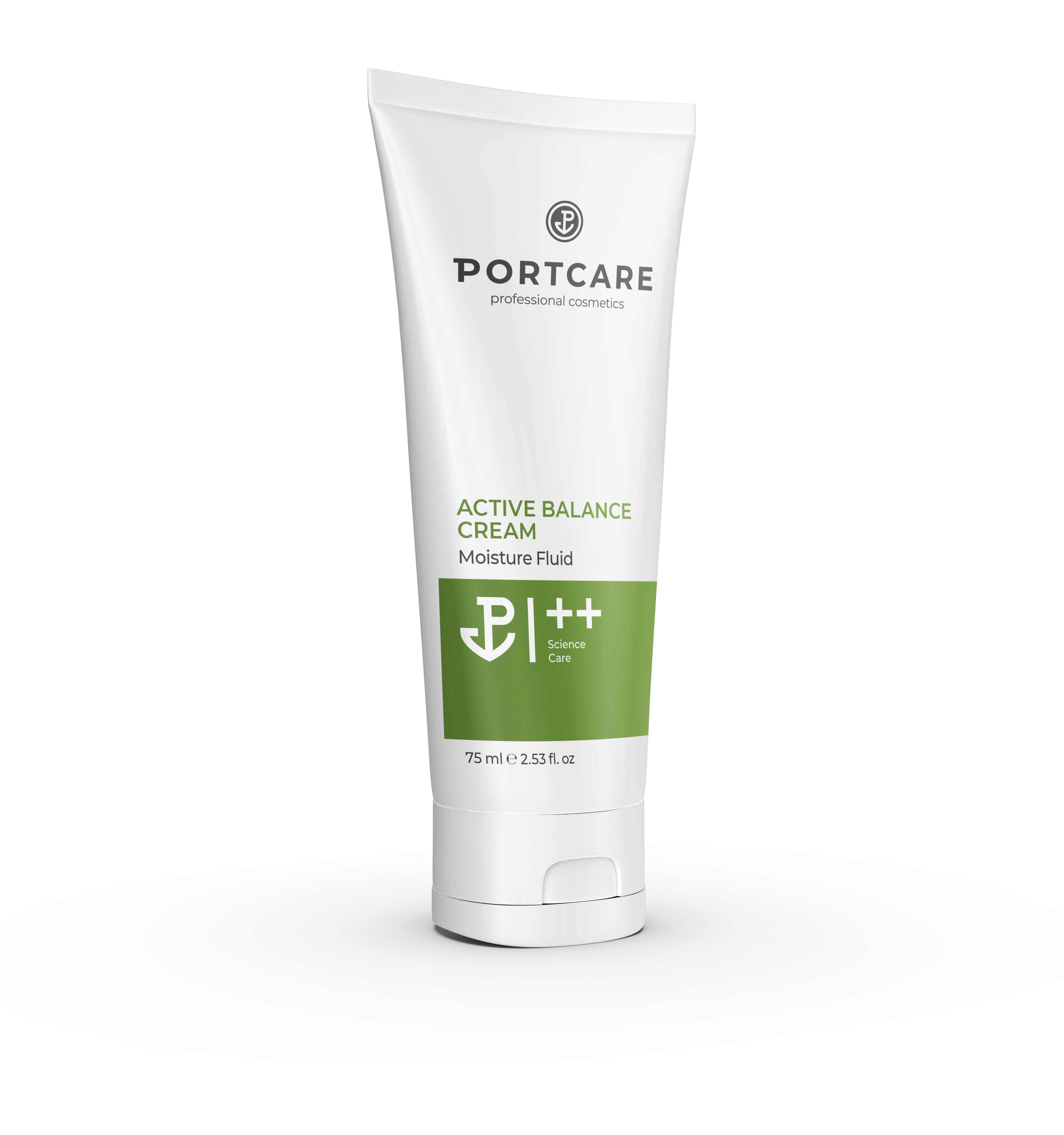 Cosmetic white squeeze tube mockup