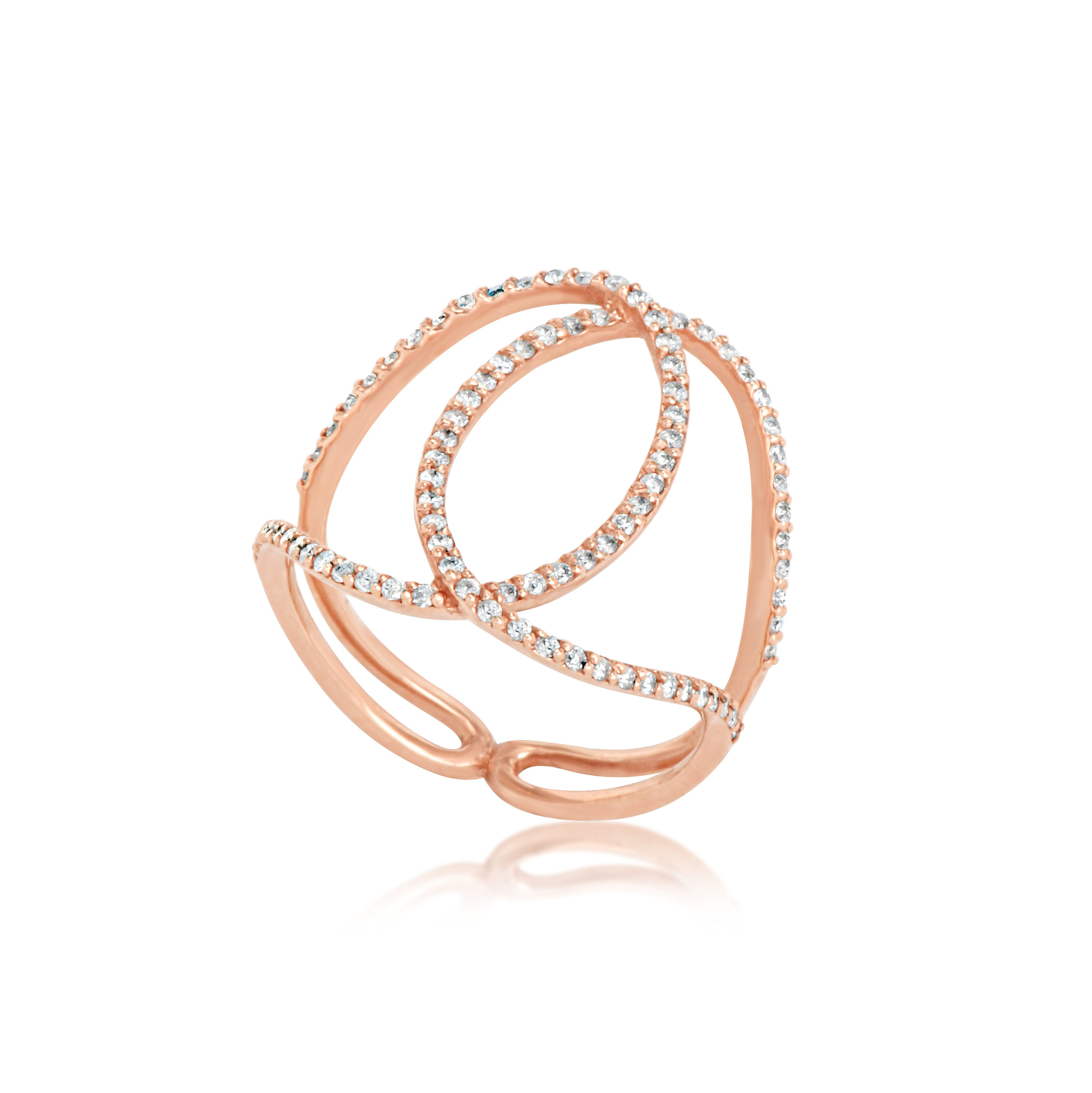 Кольцо «Переплетение»