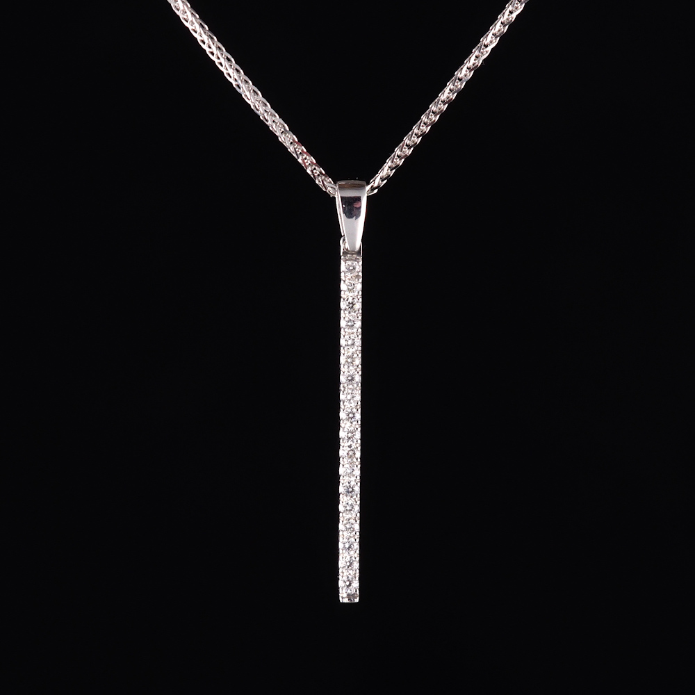 Модная удлиненная подвеска