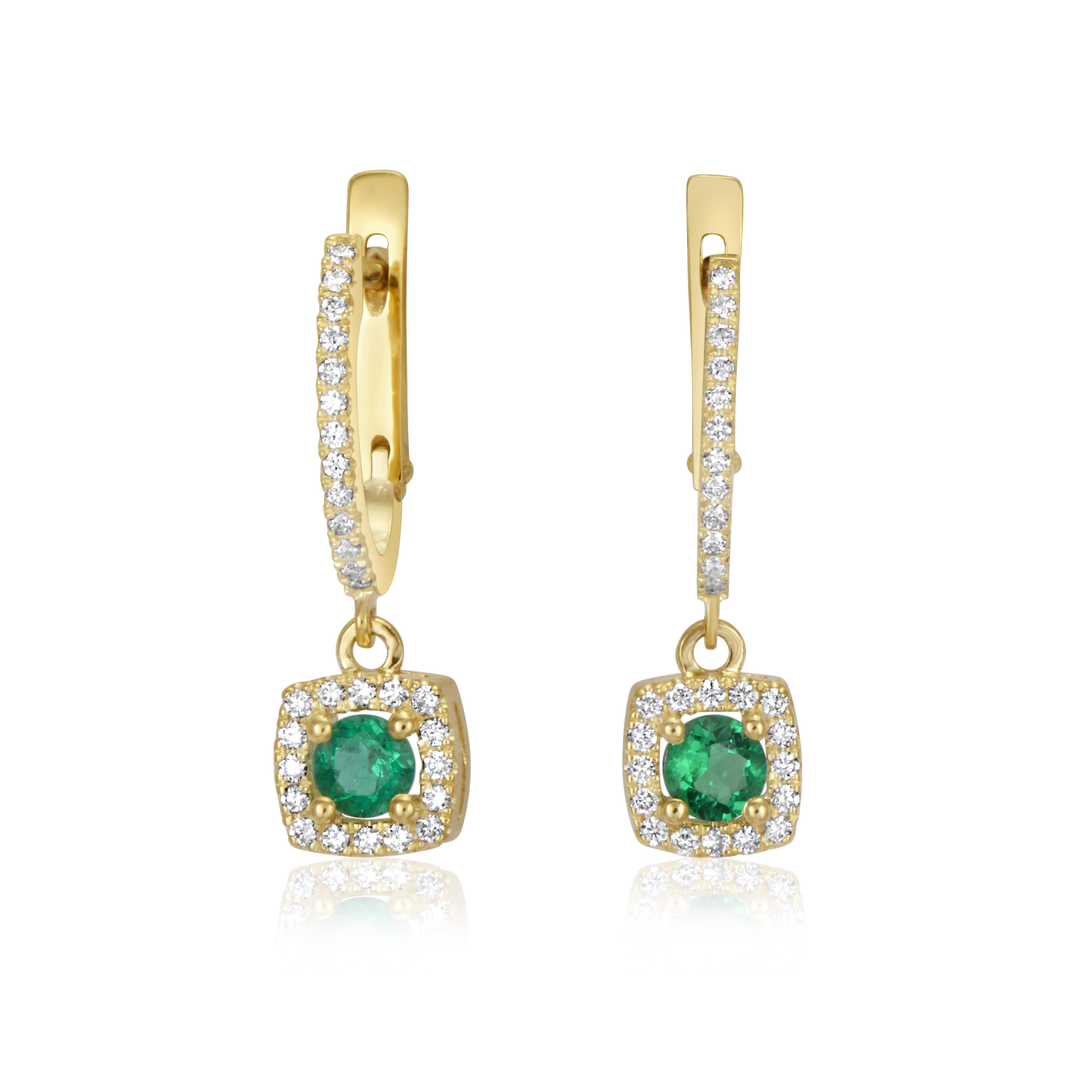 2. Аристократически-роскошные серьги-подвески